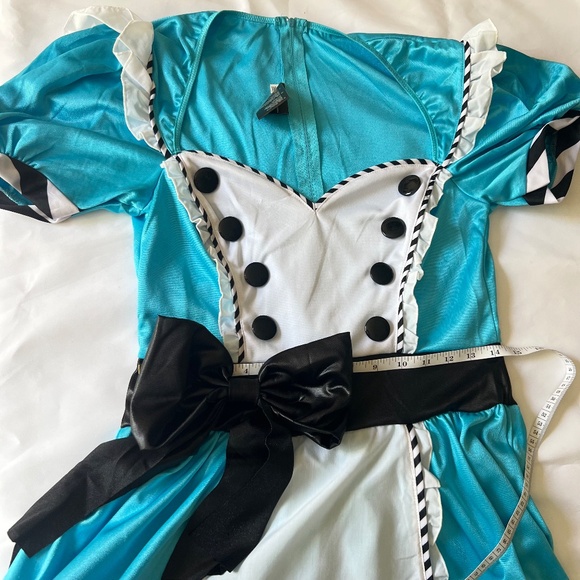 Leg Avenue “Charming Alice” Alice in Wonderland Costume M/L w/Headband Halloween - Picture 6 of 11